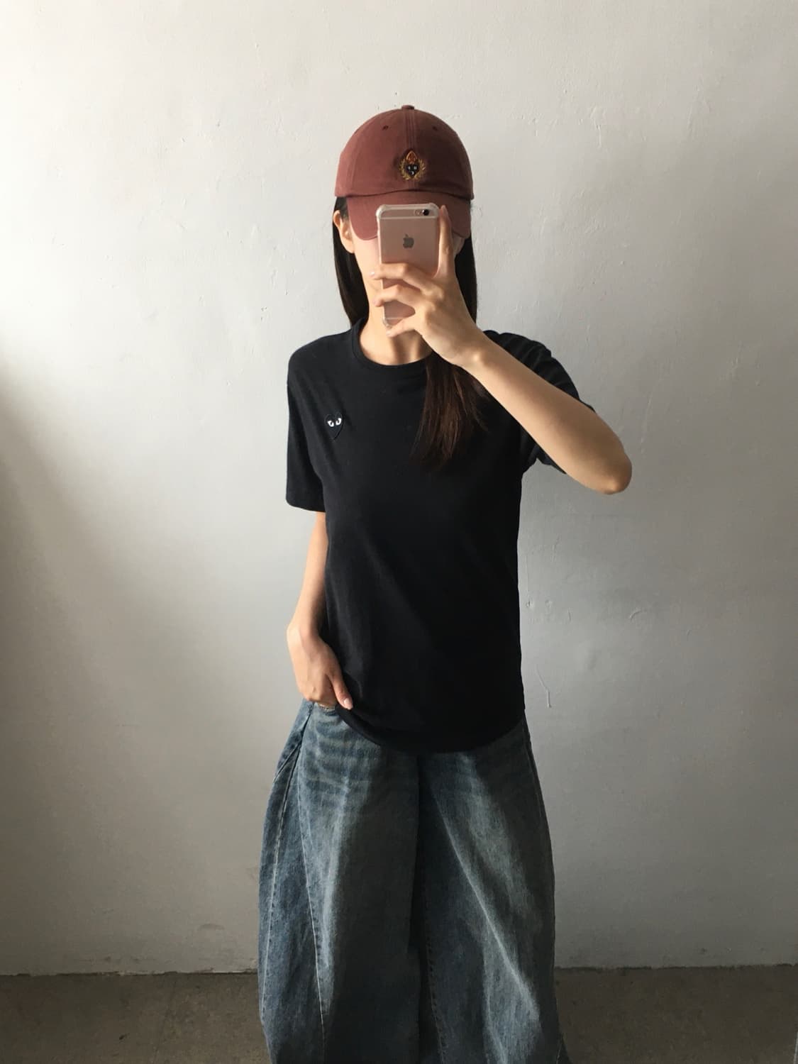 꼼데가르송 블랙와펜 반팔티 상품이미지2