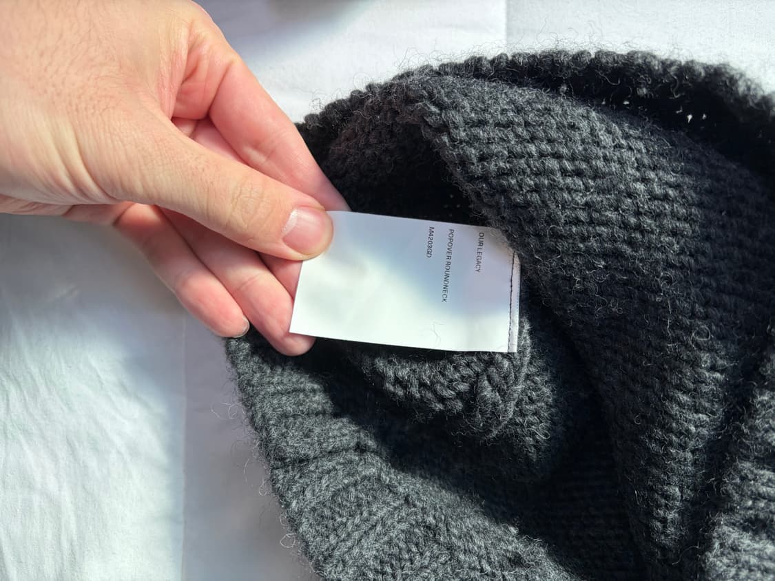 아워레가시 팝오버 해골 니트 48 상품이미지3