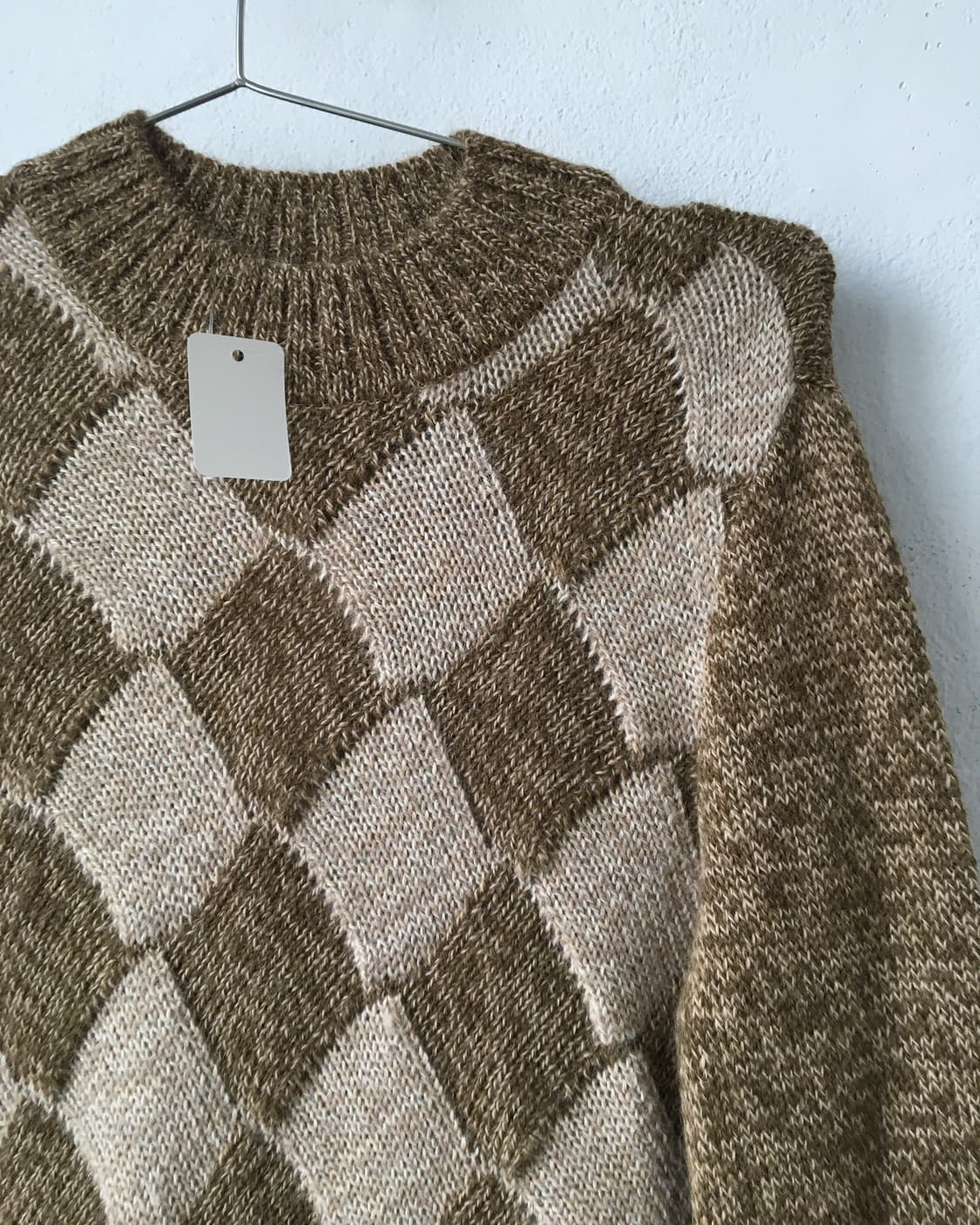 Argyle pattern knit 상품이미지4