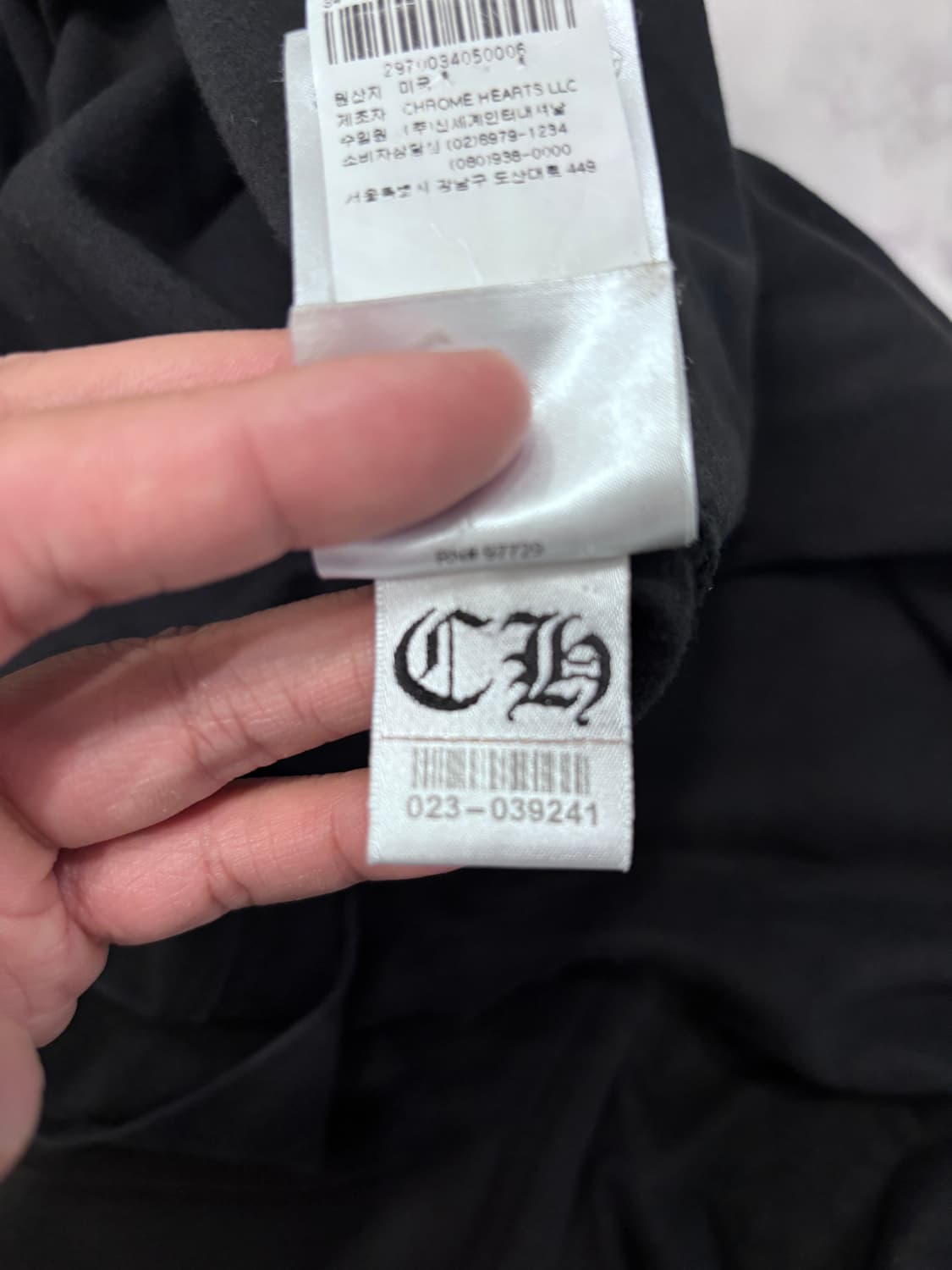 크롬하츠 넥로고 반팔 xl 상품이미지10