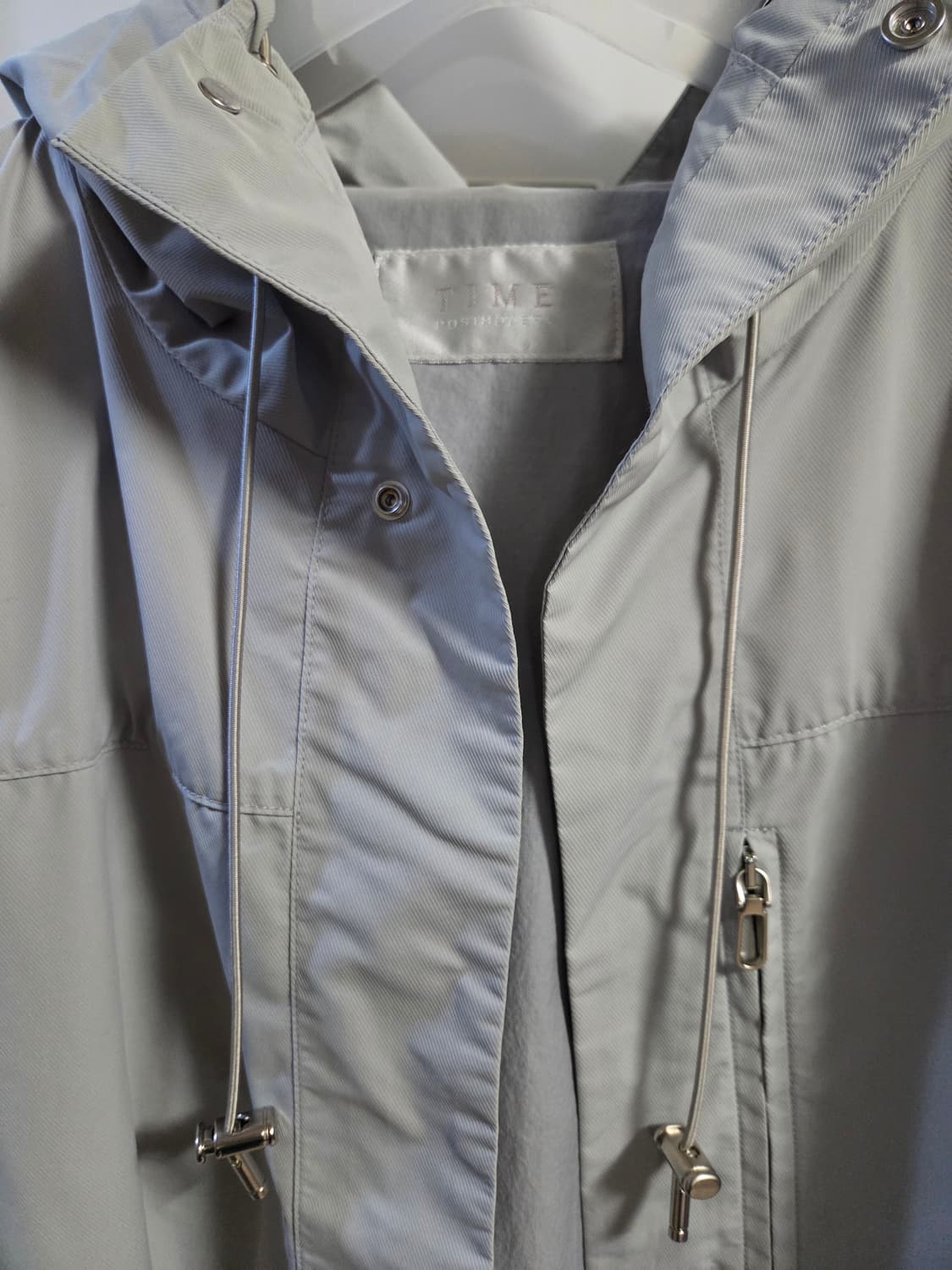 [S급/1회착] 타임옴므 후드  롱 바람막이 (100) 상품이미지2