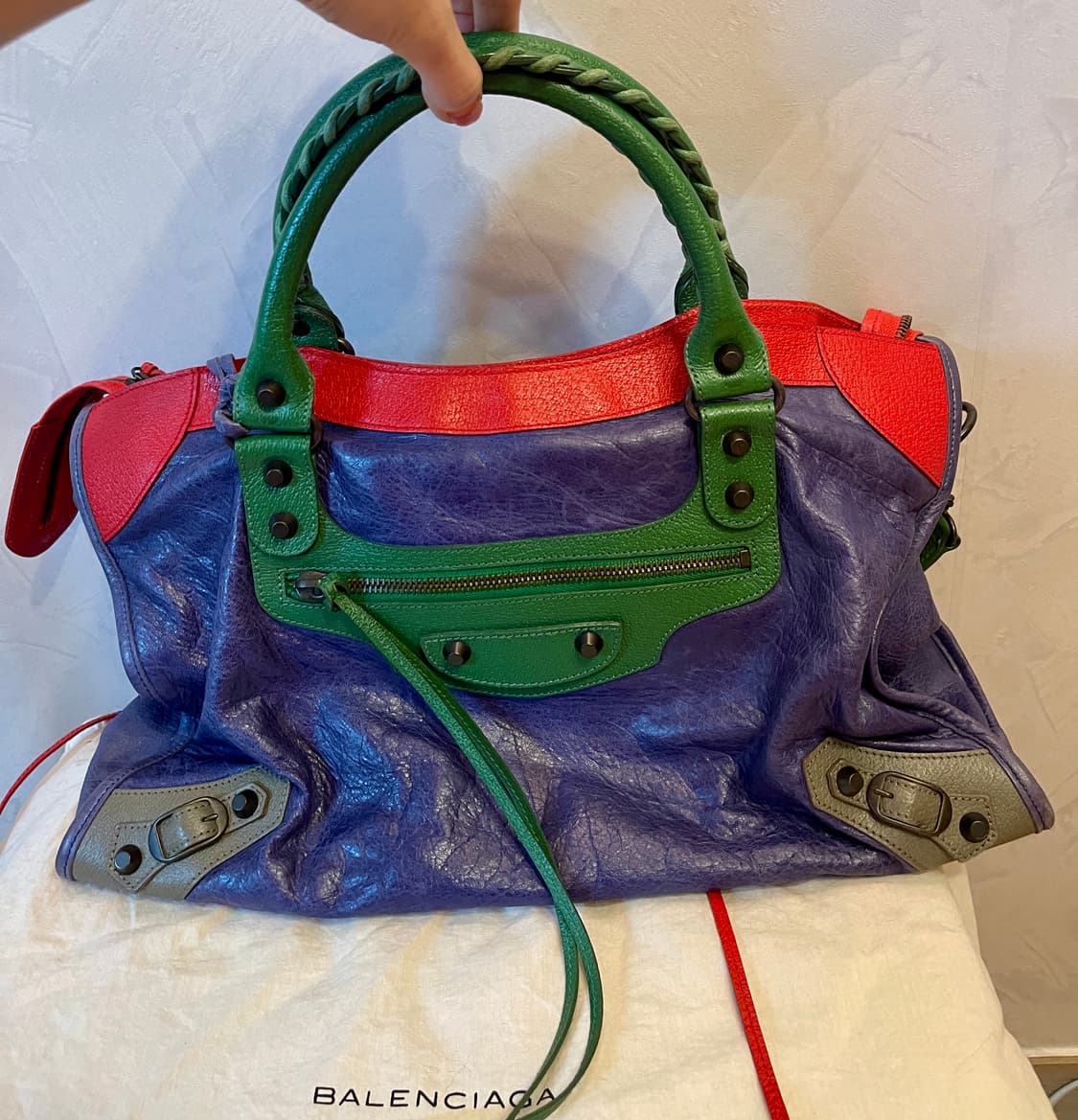 발렌시아가 Balenciaga클래식 시티백 (멀티 컬러) 라지사이즈 상품이미지3