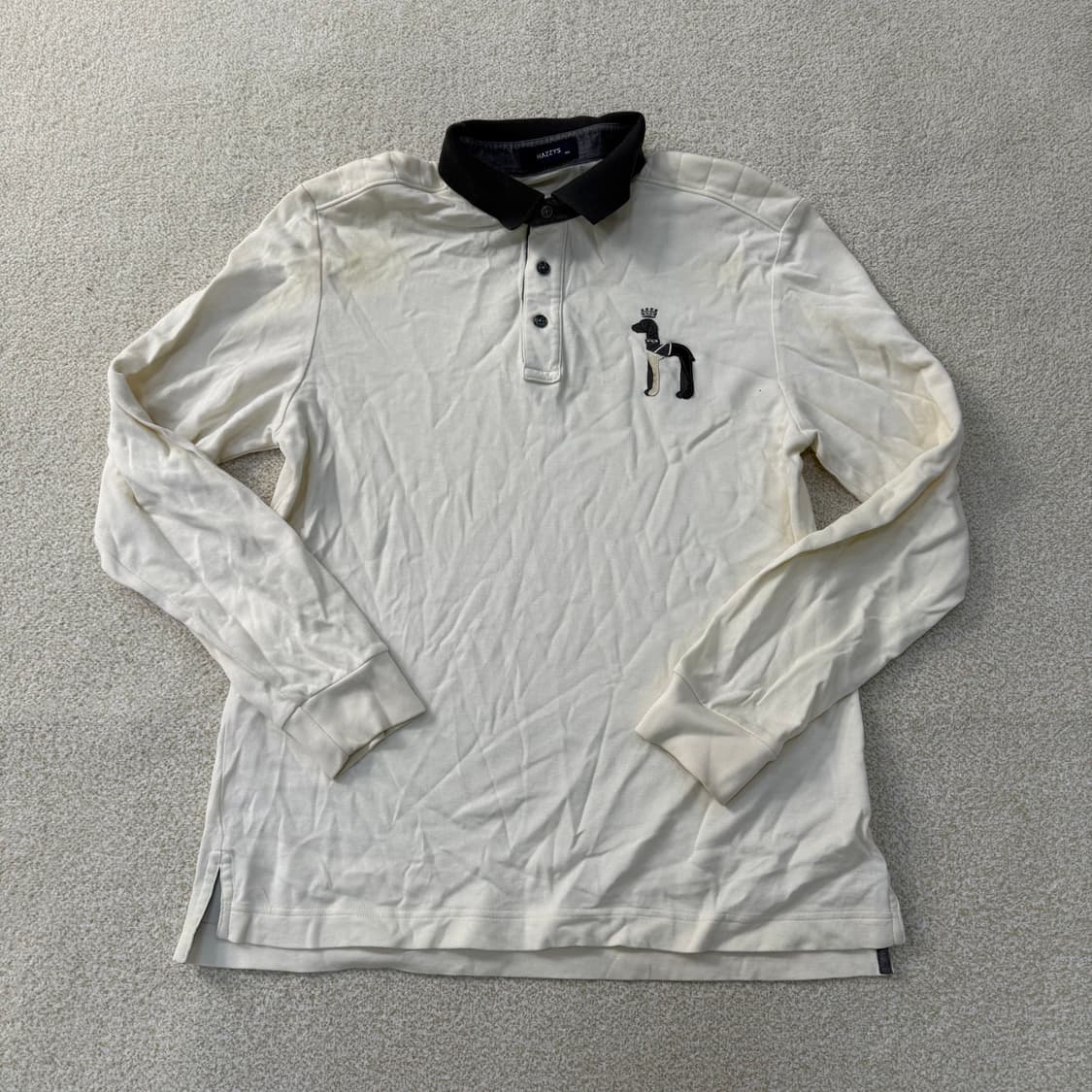 [105] 오염(O) 헤지스 긴팔 폴로티 0108T1 상품이미지1