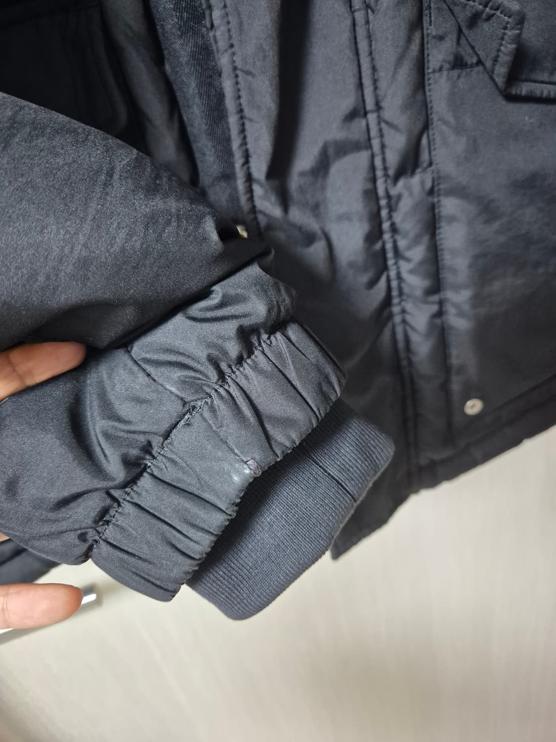 라코스테 블랙 후드  다운점퍼 다운 패딩 50 남성 상품이미지9