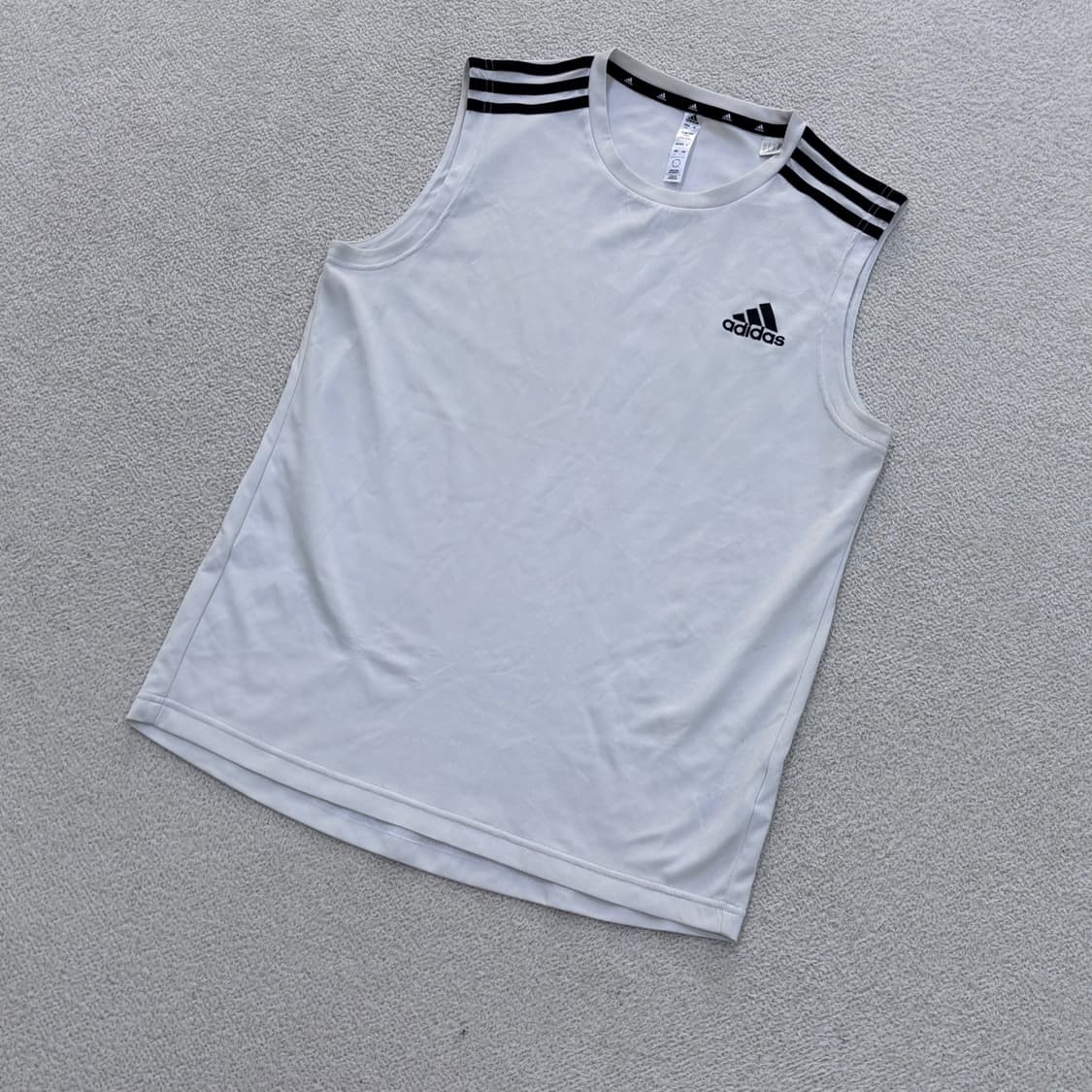 L 아디다스 기능성 민소매 티셔츠 0408E1 상품이미지1
