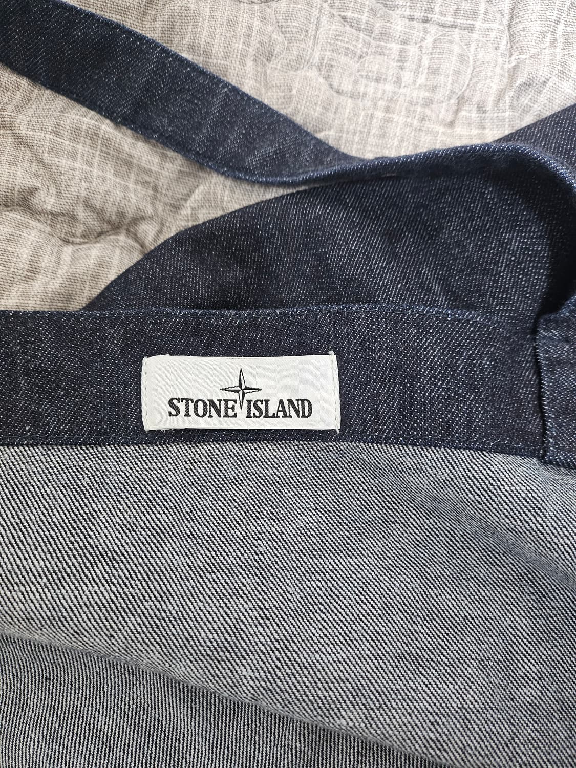 (새제품) 스톤아일랜드 데님 토트백(에코백) 상품이미지2