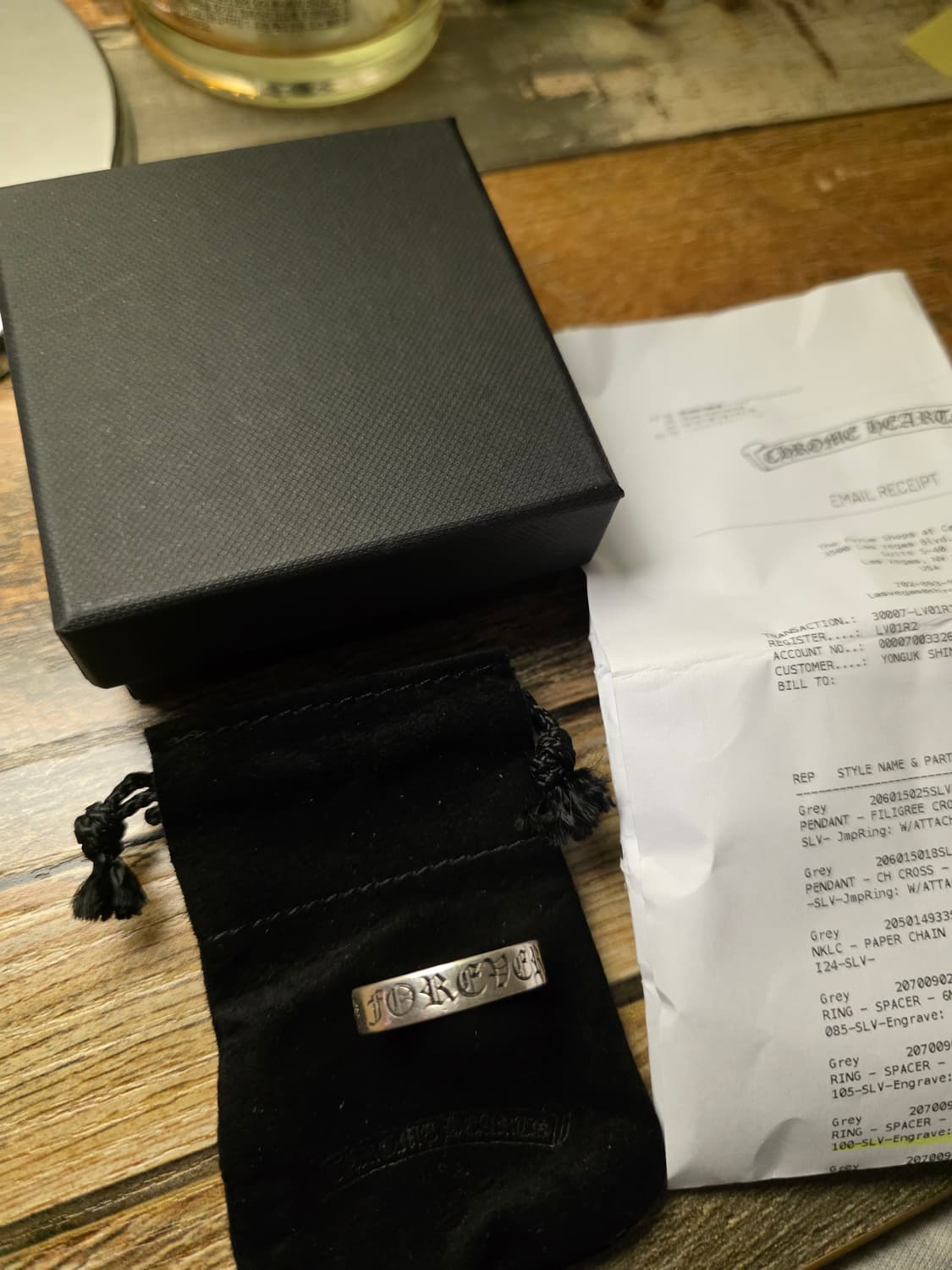 [풀구성]크롬하츠 포에버링 us10 상품이미지1