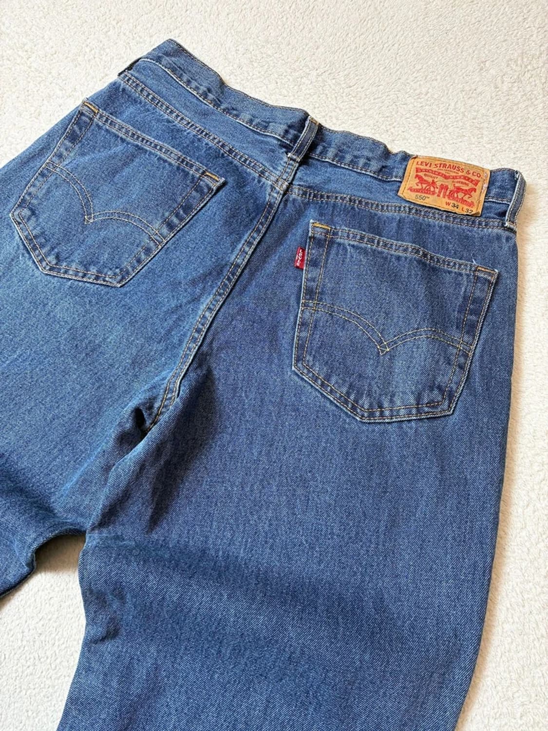 리바이스 550 테이퍼드 핏 데님 팬츠 PN7241 상품이미지6