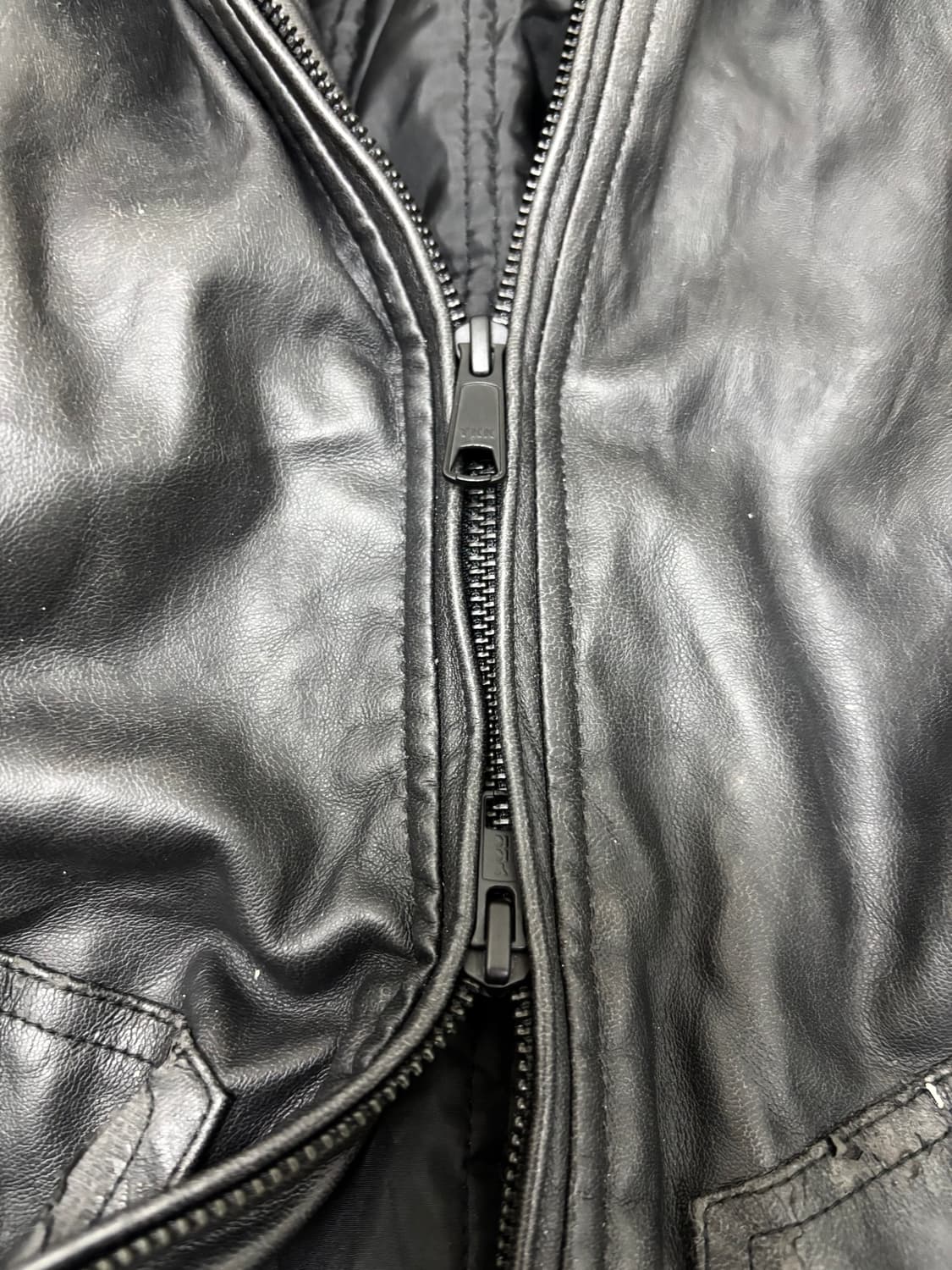 [Opium Moussy]Black Hoodie Padded 2-way  상품이미지6