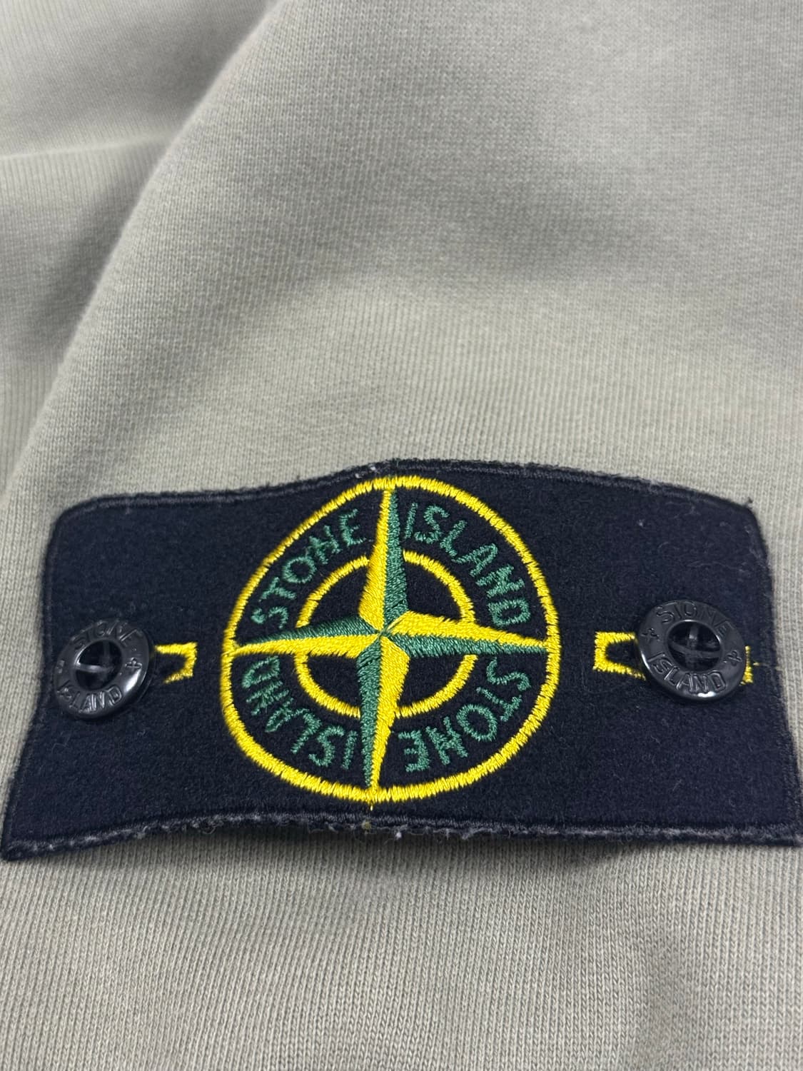 [XL] 스톤아일랜드 포켓 맨투맨 올리브 상품이미지3