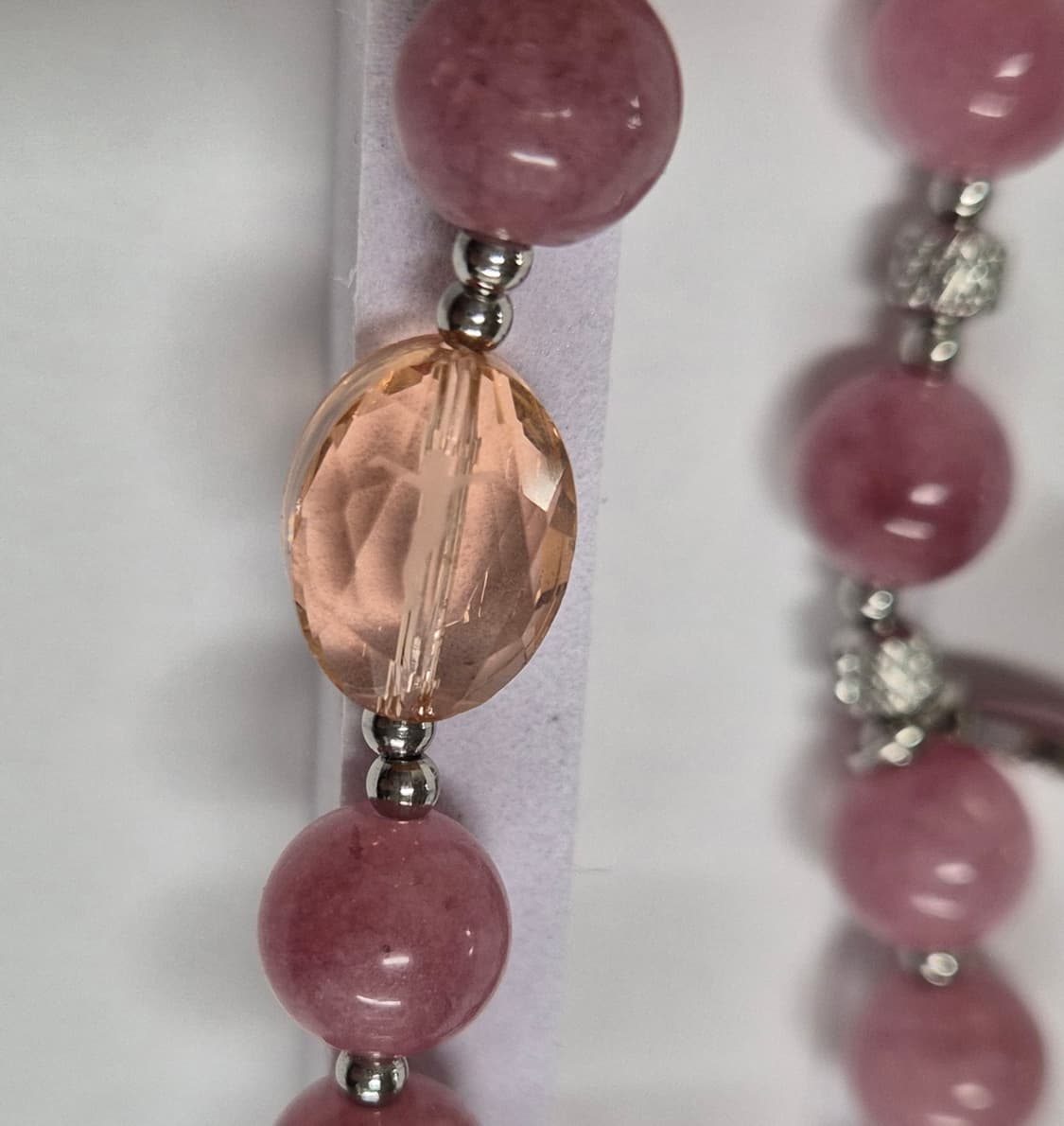 천연 로즈쿼츠 & 기적의 패 묵주팔찌 상품이미지3