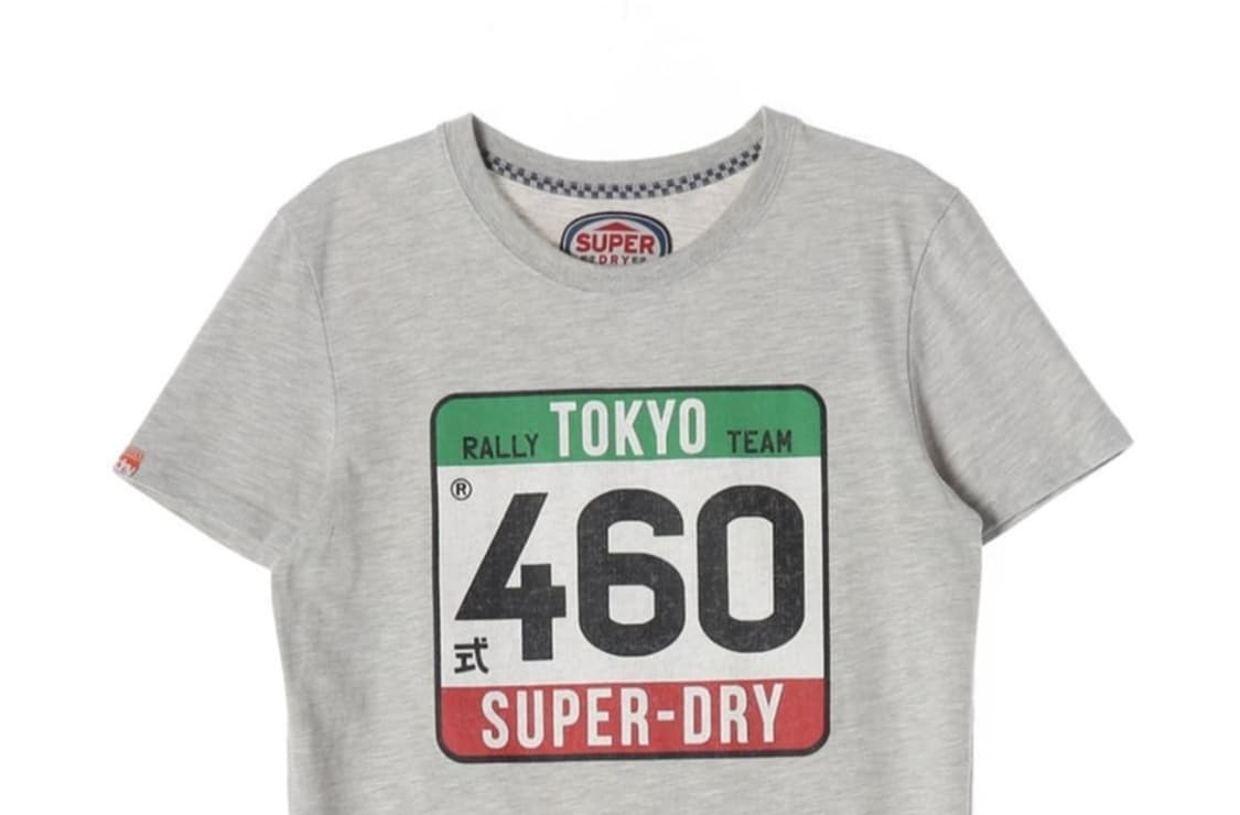 SUPERDRY 슈퍼드라이 반팔 빈티지 그래픽 티셔츠 M 상품이미지3