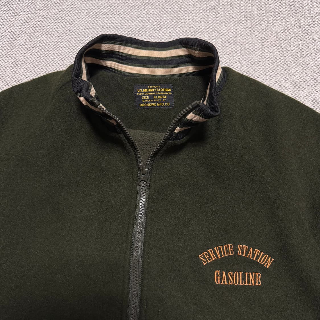 오콘쿼 빈티지 울 바시티 자켓 상품이미지2