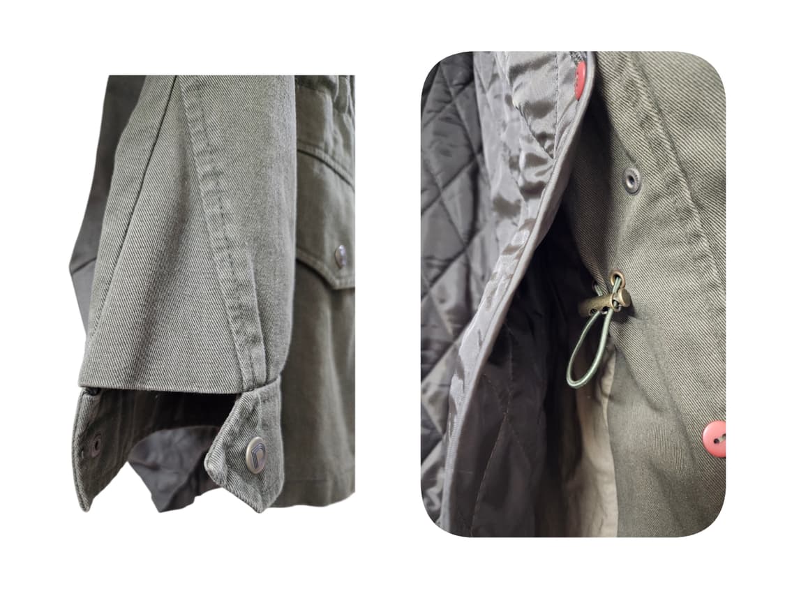 메종드메이어 카키 야상 점퍼 55~55반 | 간절기 아우터(가격인하) 상품이미지10