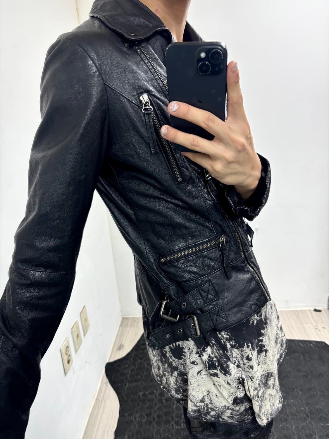 CHIC MOOD Black Side Buckle Le 상품이미지8