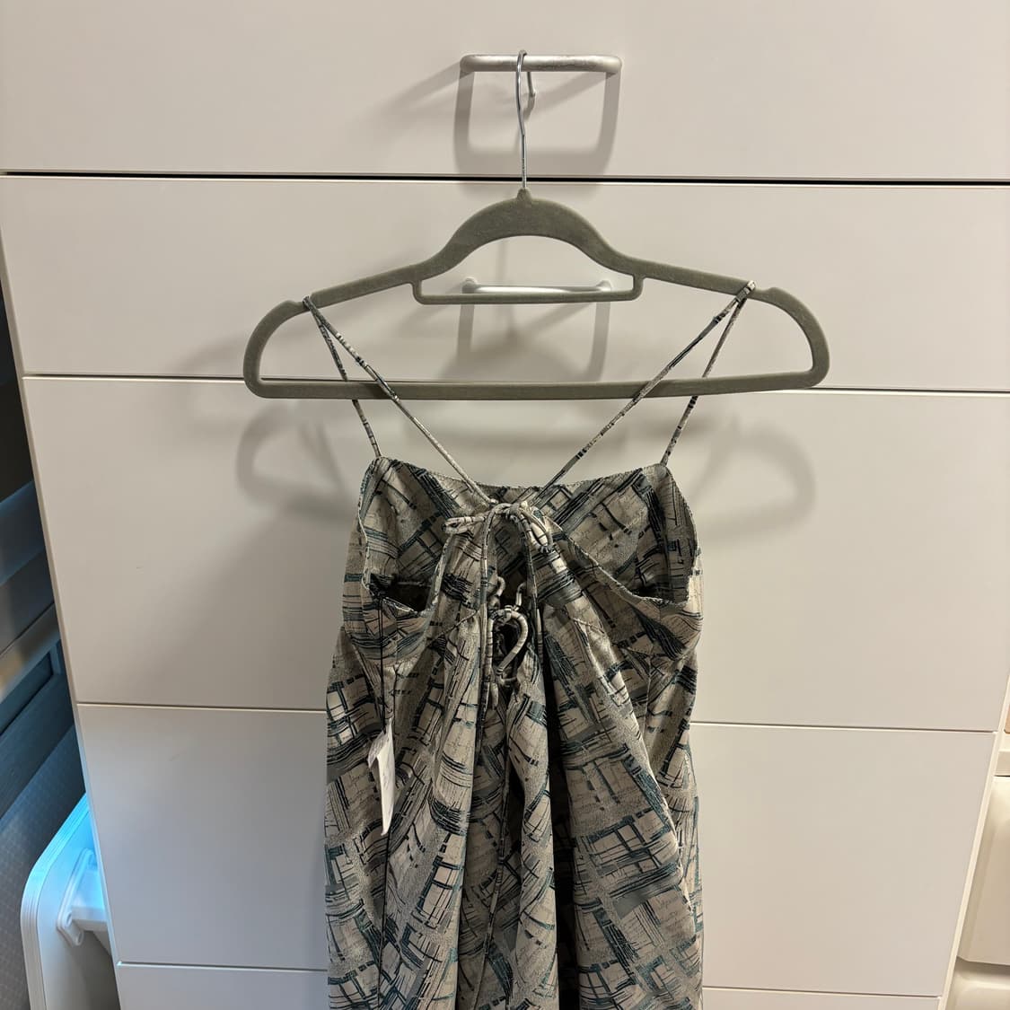 FIKA 포레스트 그린 끈 롱 원피스 새제품 상품이미지6