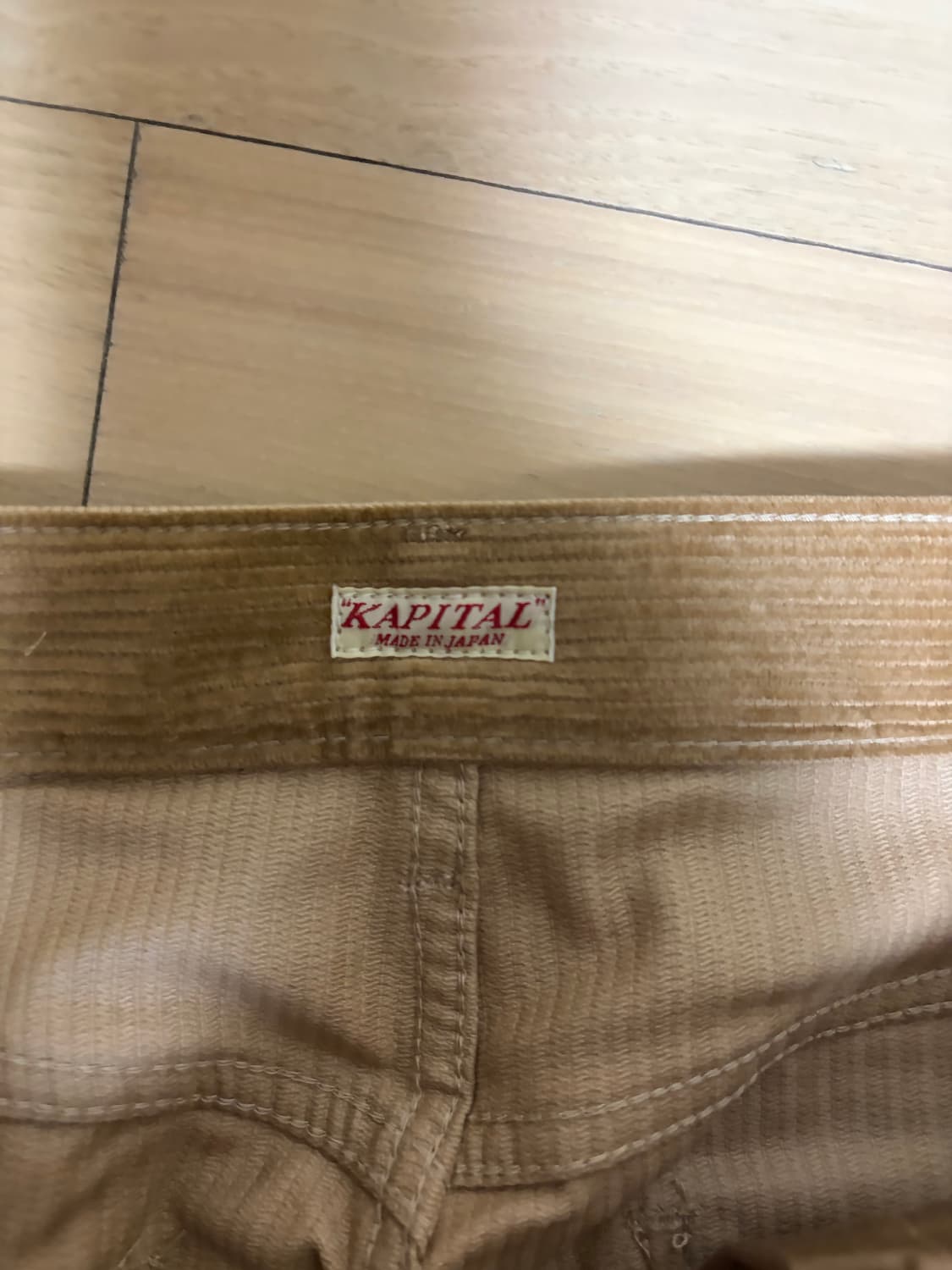 캐피탈 코듀로이 플레어 팬츠 38 상품이미지4