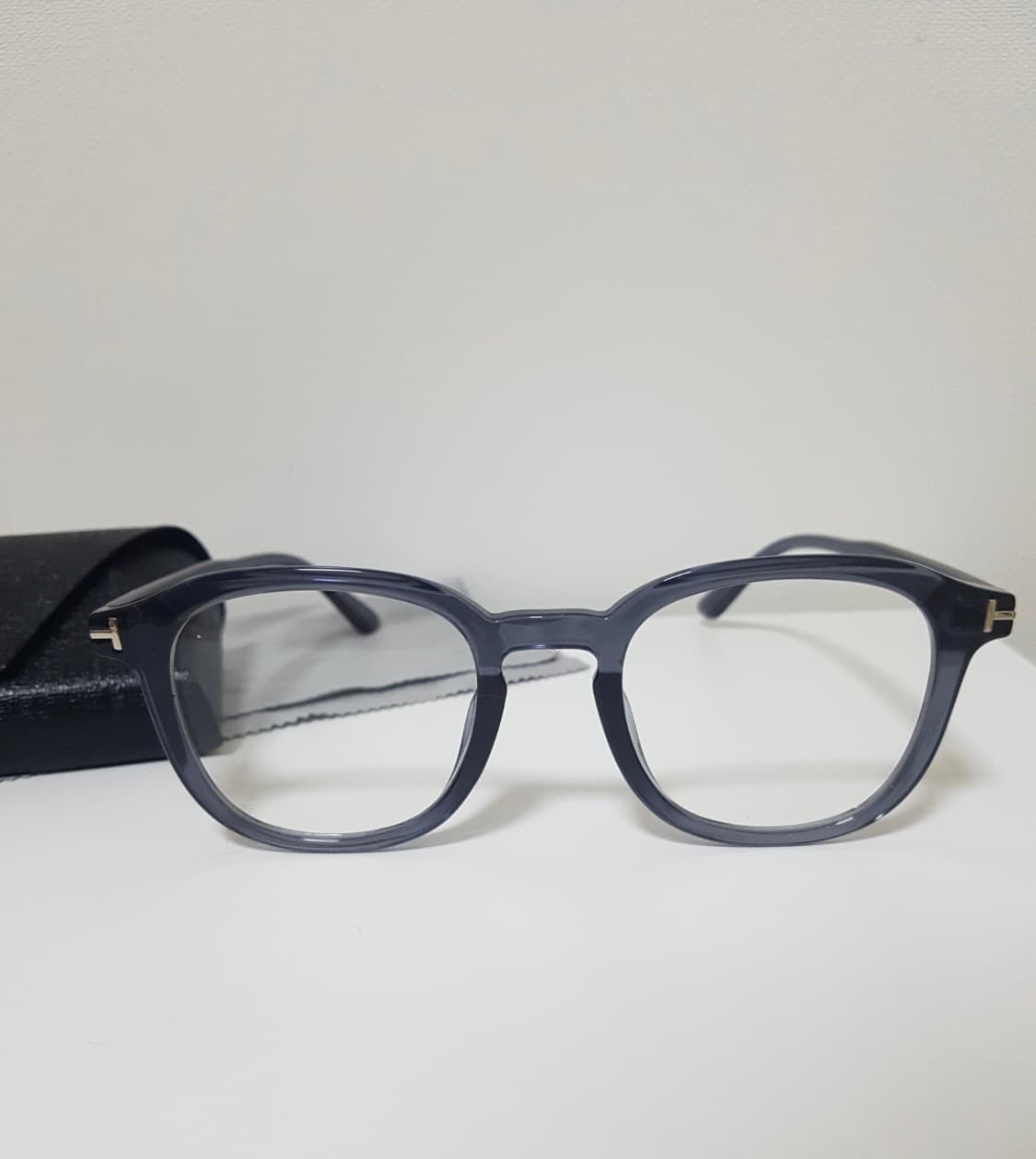 고퀄소재 블루그레이 안경 상품이미지1