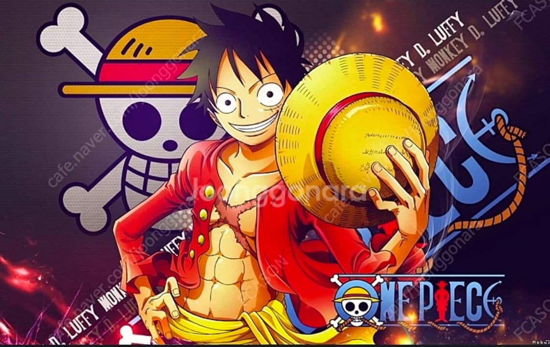 [M]리카우스 애니 원피스 정식 라이센스 기모 맨투맨 스웨트셔츠 해적기 상품이미지8