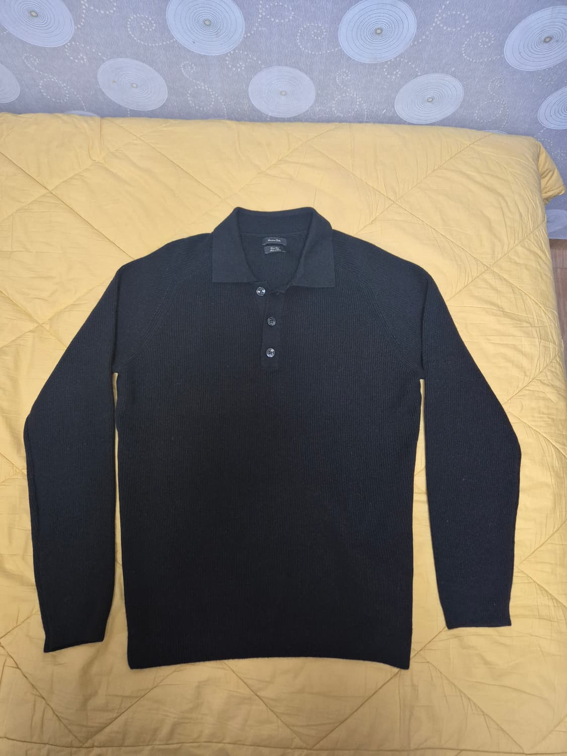 마시모두띠 블랙카라니트 L 상품이미지1