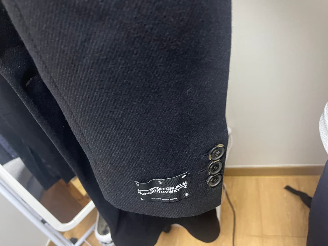 자라 x 아더에러 울 블렌드 오버사이즈 코트 블랙 M사이즈 상품이미지5