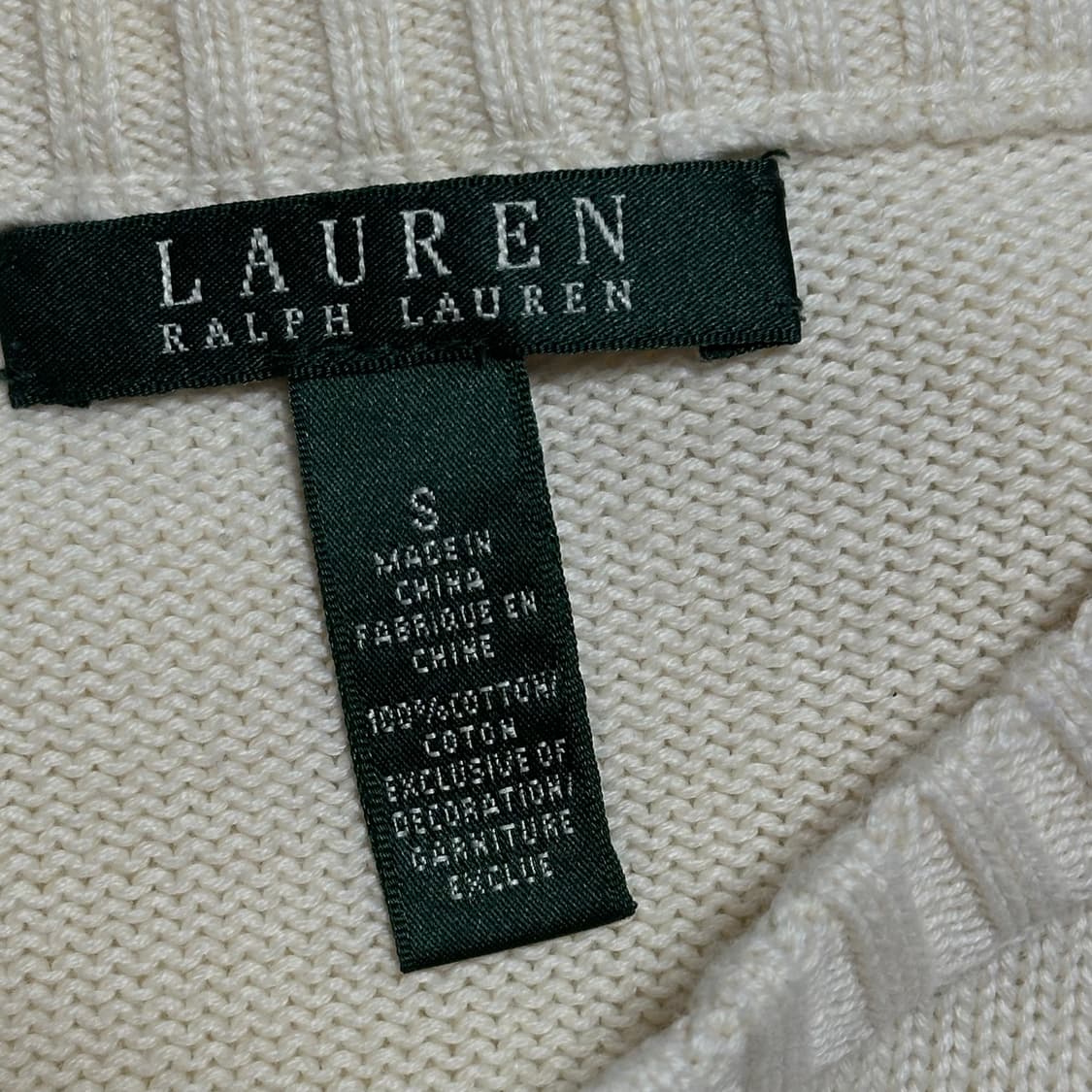 S 폴로랄프로렌 성조기 코튼 니트 상품이미지4