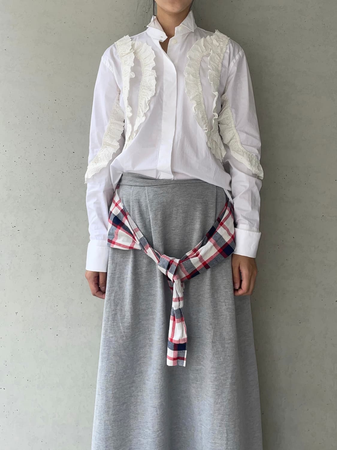 BURBERRY frill blouse 상품이미지2