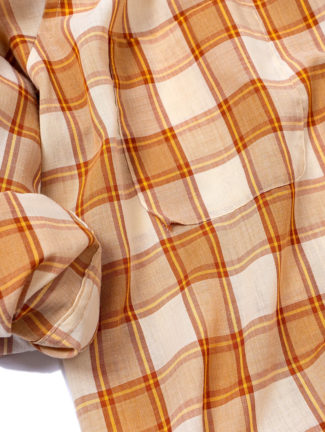 60s Towncraft Loop Collar Check Shirt 상품이미지5