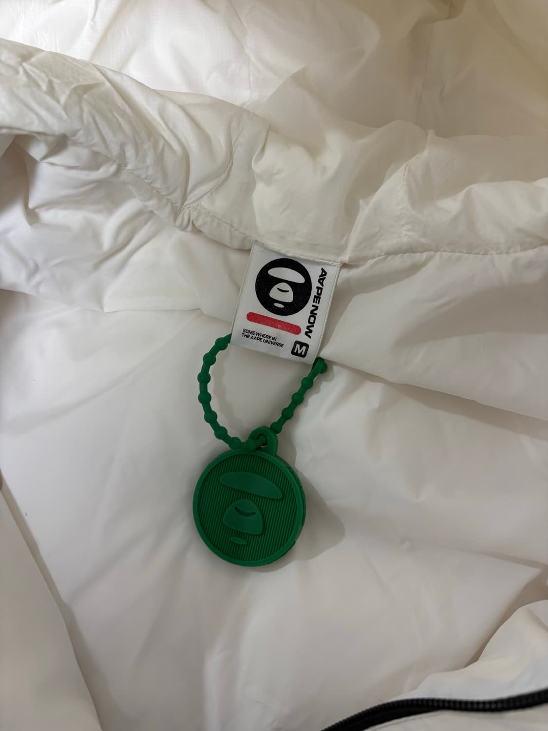 AAPE 패딩 아이보리 M 상품이미지7