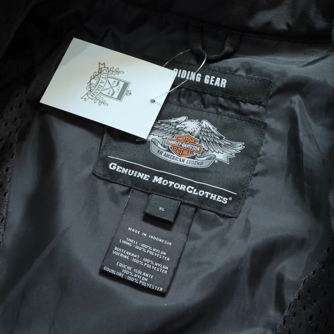 할리데이비슨 백로고 바이커 자켓 상품이미지4