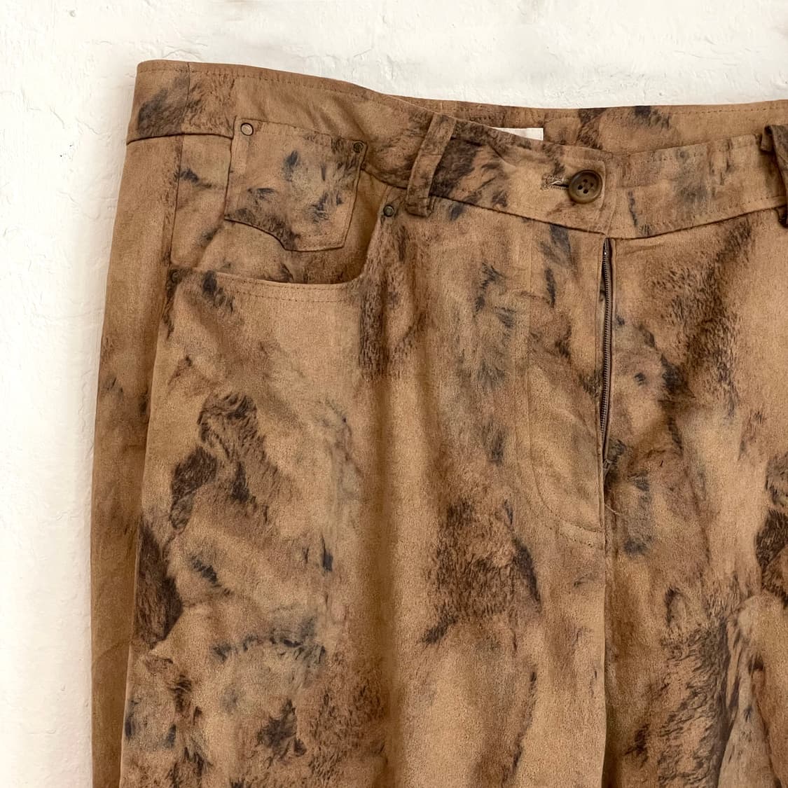 패턴 스웨이드 팬츠 상품이미지2