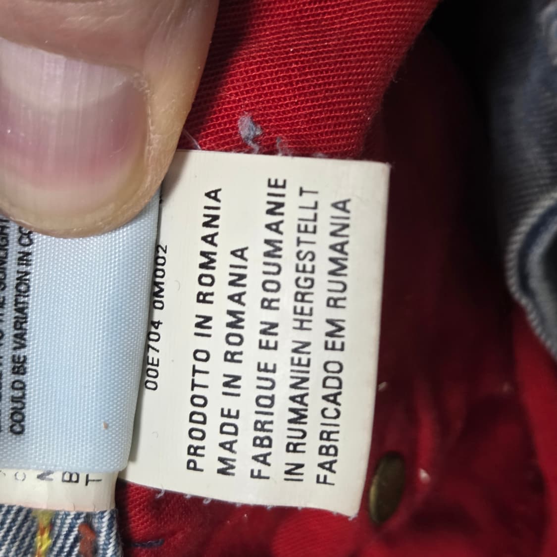 Diesel 디젤 LEMMEN 레귤러핏 스트레이트 데님 팬츠 30  상품이미지9