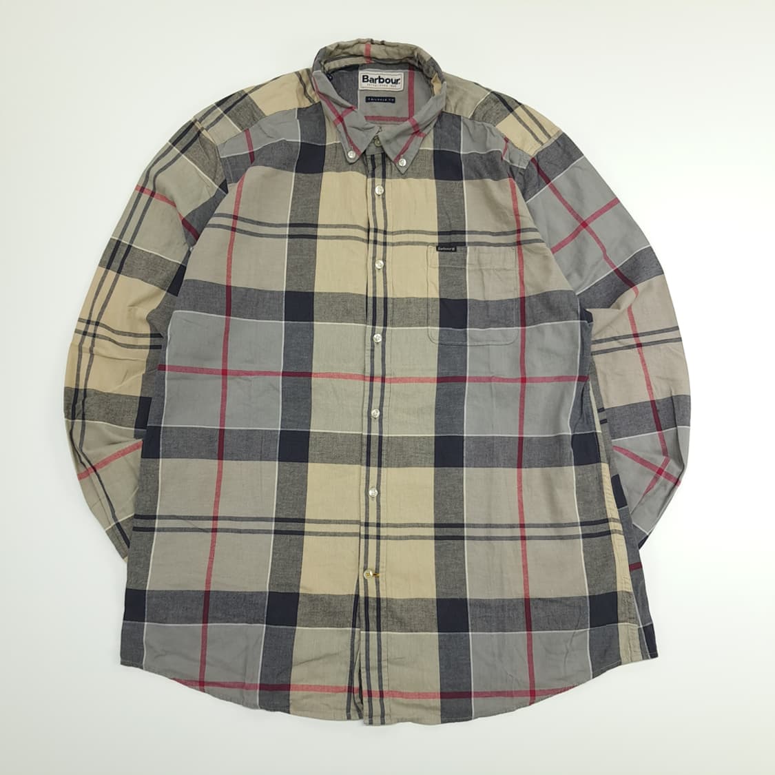 CN678 L 바버 헤리티지 클래식 타탄체크 긴팔 셔츠 남방 상품이미지1