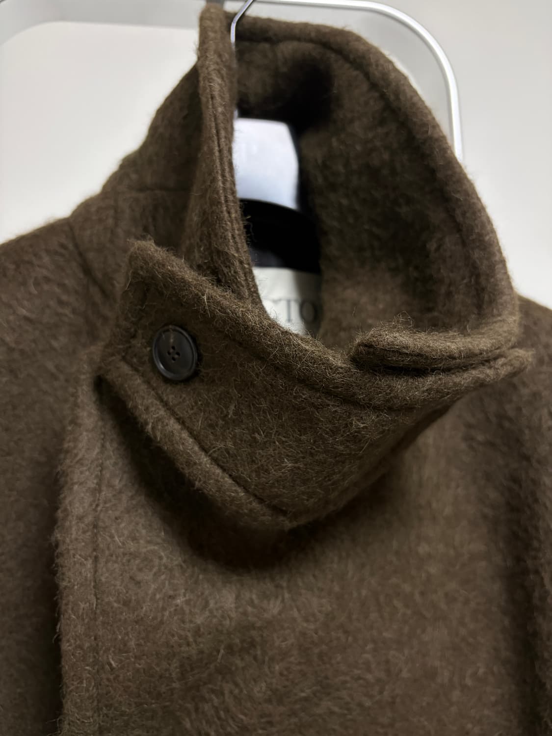 RECTO 라마 울 더블 코트 M 상품이미지4