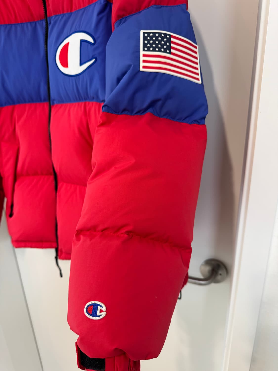 챔피온 빅로고 패딩 XL 상품이미지2