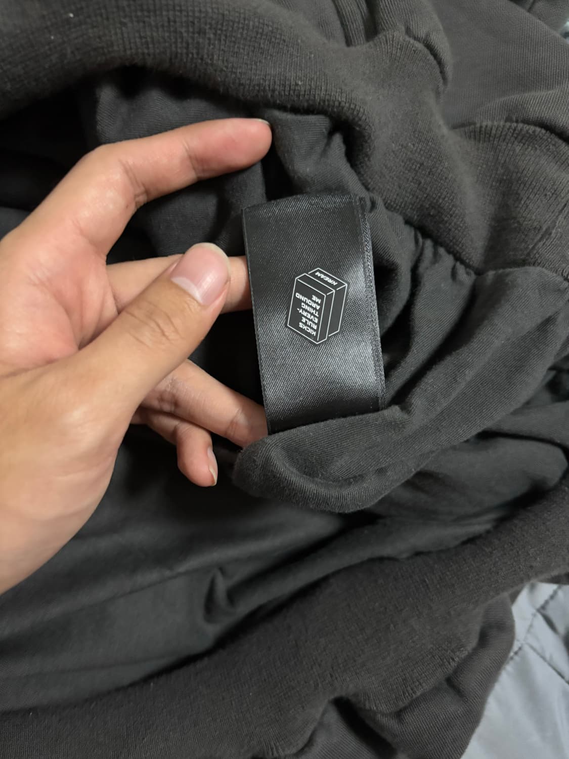 이지 갭 발렌시아가 도브 후드 S 블랙(워시드x) 베트남 상품이미지6