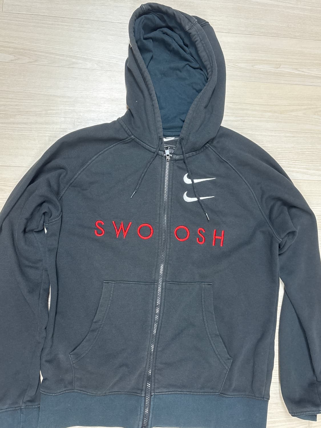 나이키 더블스우시 후드집업 자켓(더 이상 가격변동 X) 상품이미지1