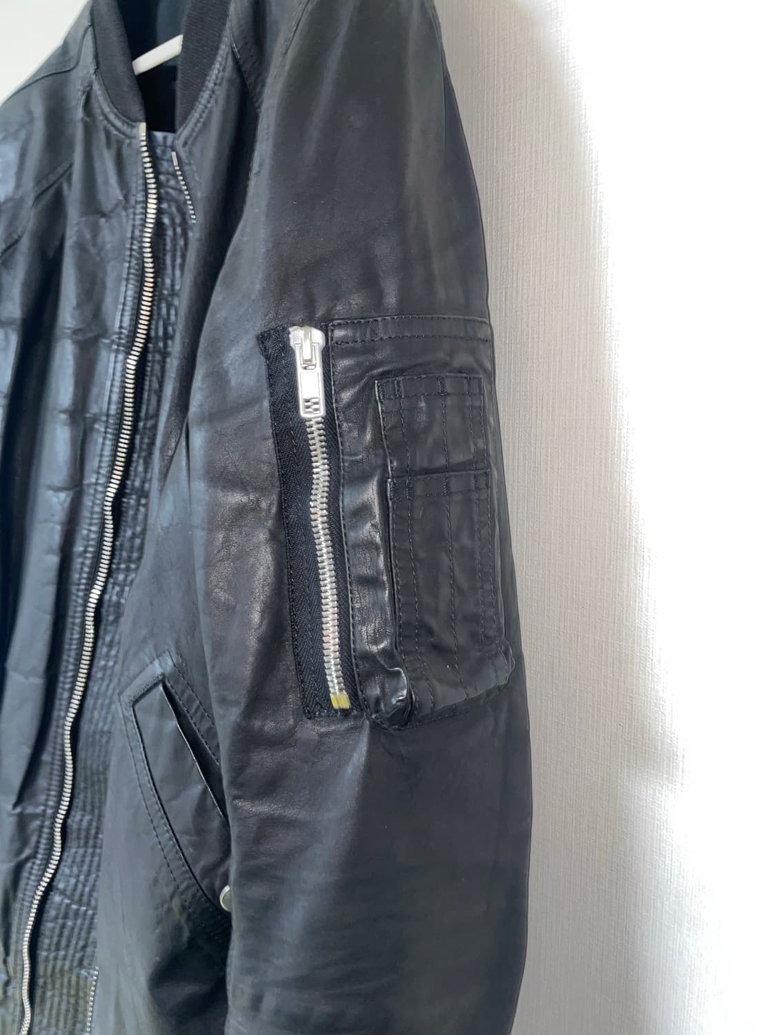 릭오웬스 레더자켓 / 사이즈 50 상품이미지4