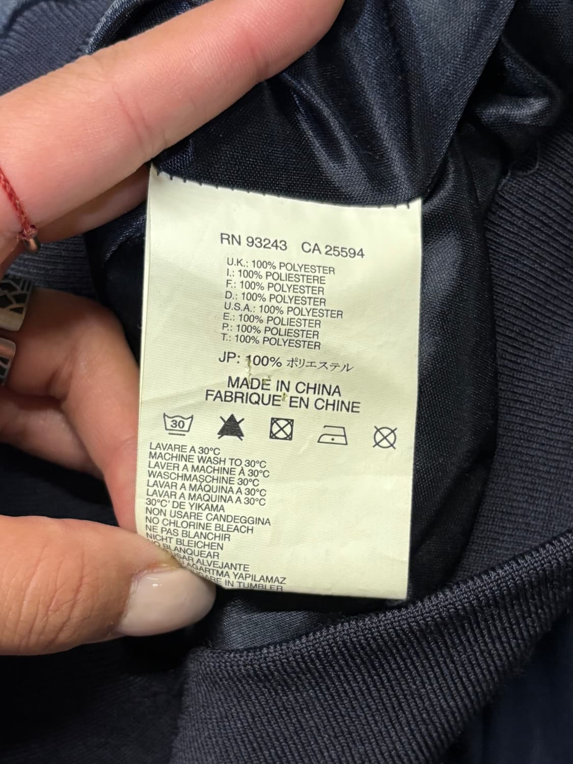 DIESEL pleated bomber jacket navy  상품이미지8