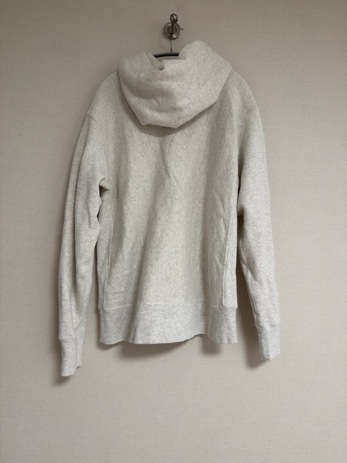 [XXL] 챔피온 리버스위브 블루택 후드 집업 크림 상품이미지2