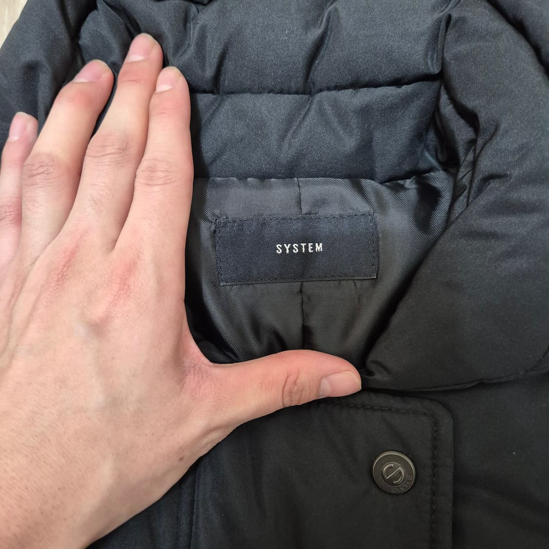 한섬 시스템 여성 덕다운 푸퍼 숏패딩  상품이미지4