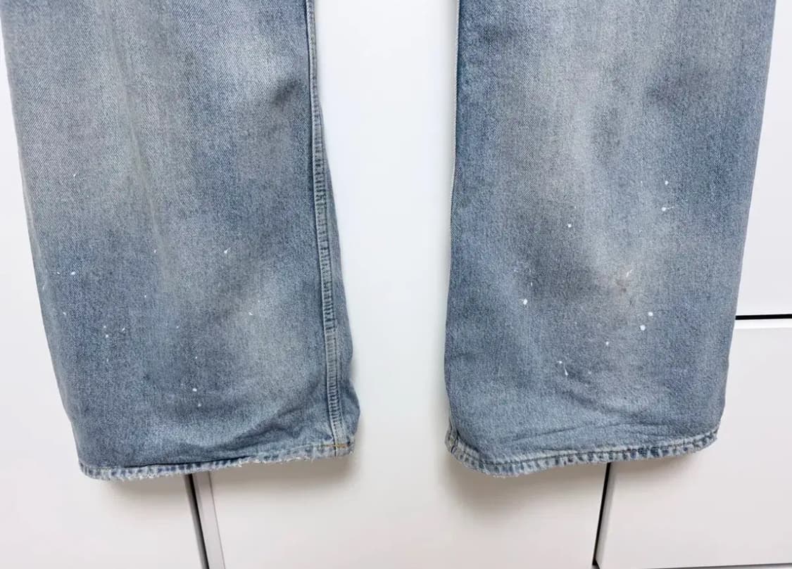 [34x34] 아크네 스튜디오 acne 페인팅 부츠컷 데님 팝니다 상품이미지3