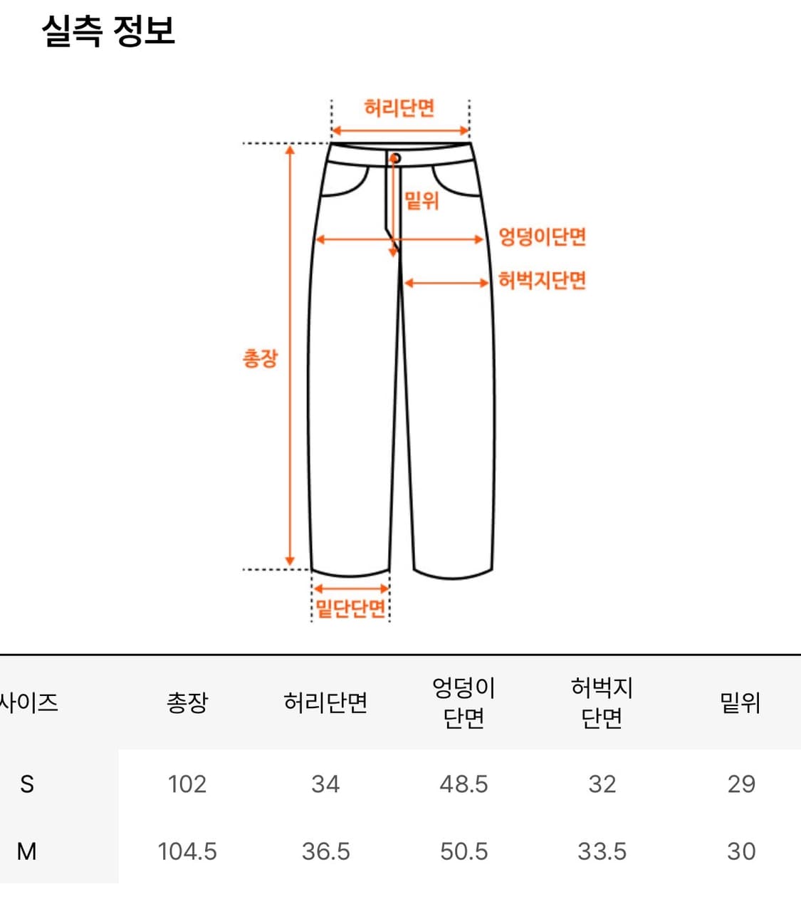 (m) 카티지하우스 데님팬츠 상품이미지3