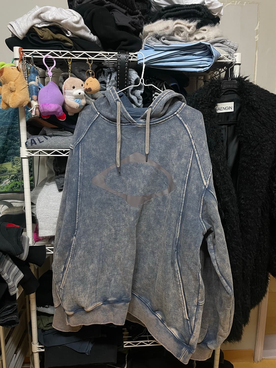 (L) Mschf 롬버스 워시드 후디 (더현대 한정 발매) 상품이미지2