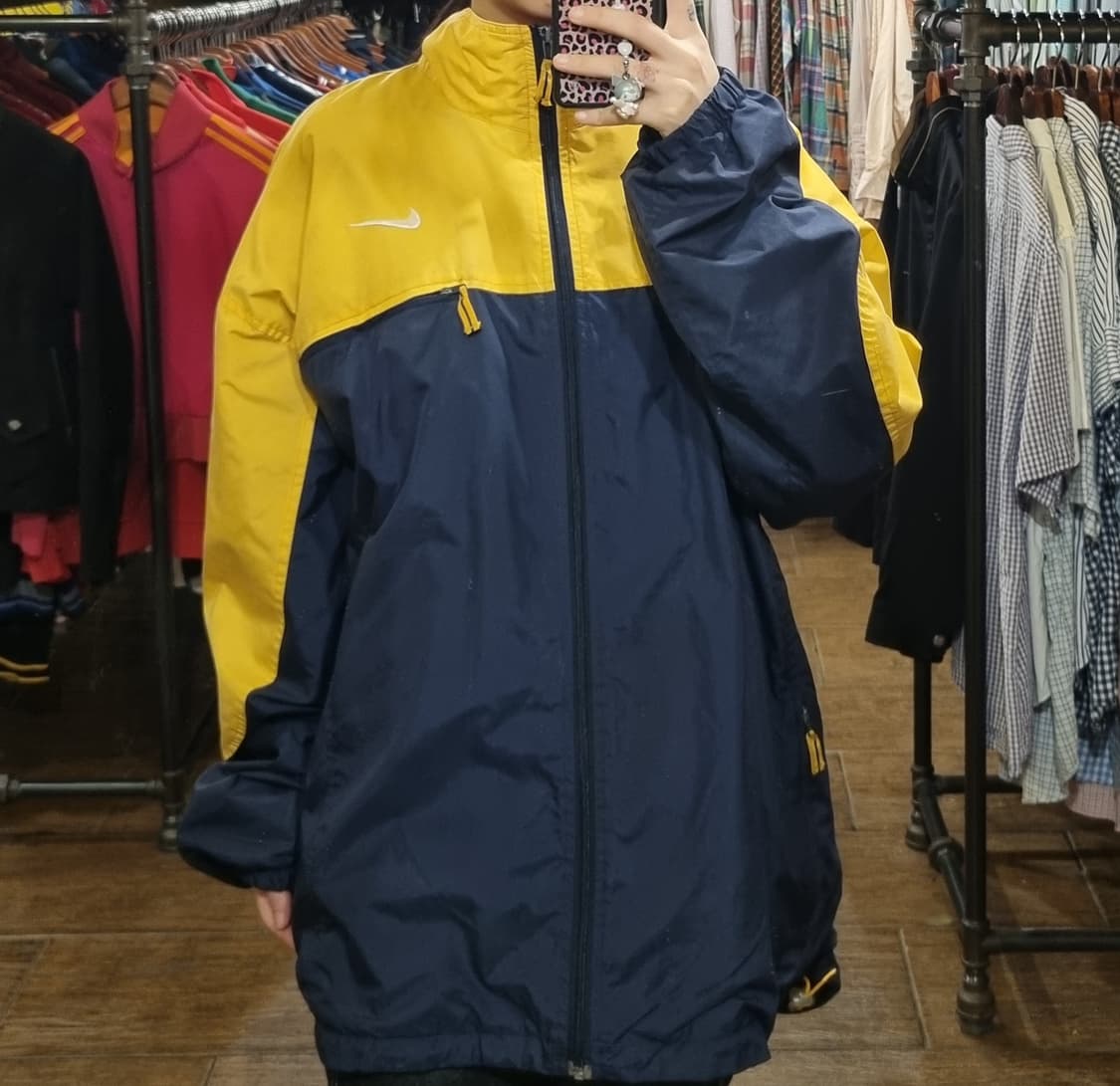[Hi] nike 나이키 바람막이 네이비/옐로우 상품이미지1