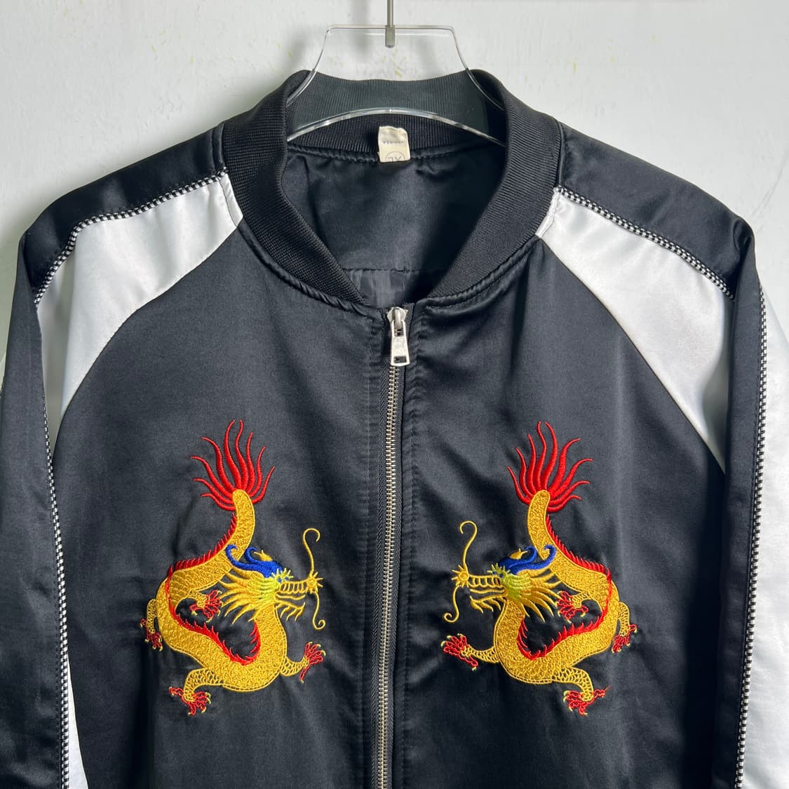 VTG 빈티지 용 스카쟌 자켓 XL 상품이미지3