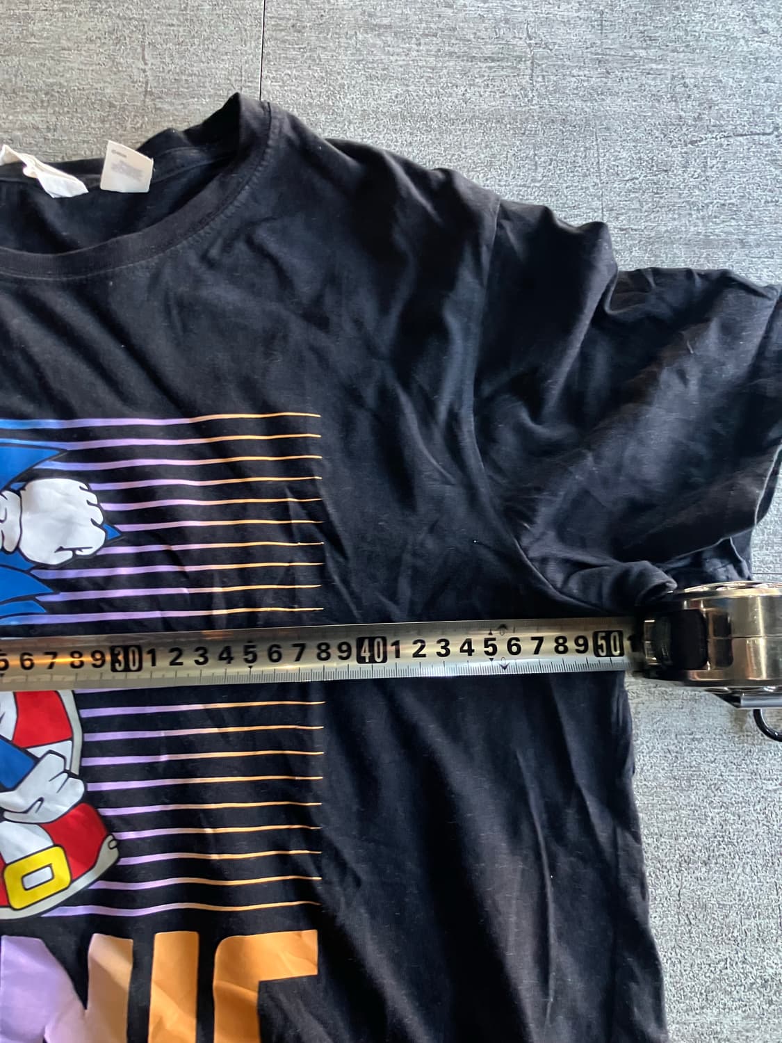 일본빈티지 올드스쿨스트릿 혁오풍 소닉 반팔티셔츠 상품이미지2