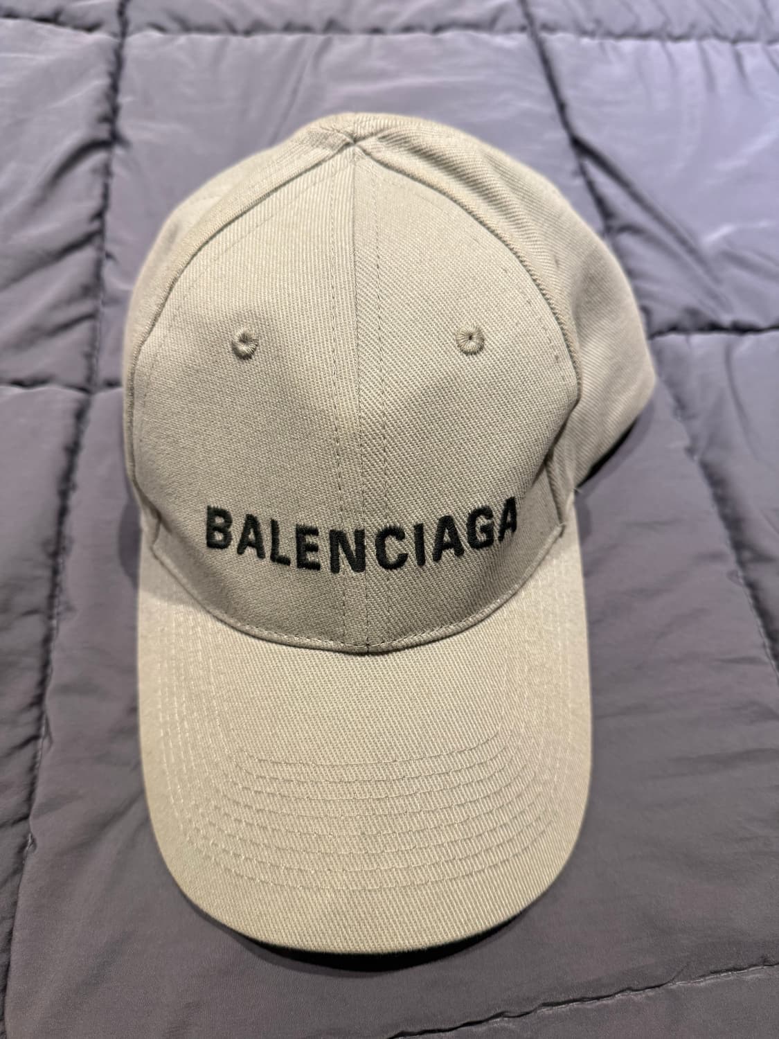 발렌시아가 볼캡 그레이 L 상품이미지3