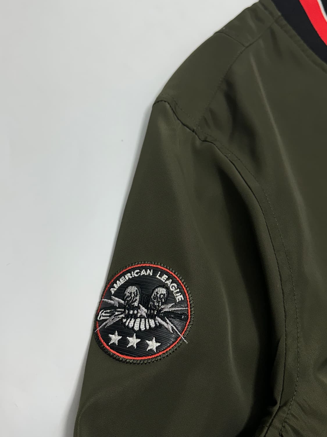 MLB 뉴욕양키즈 ma-1 항공점퍼 블루종 상품이미지4