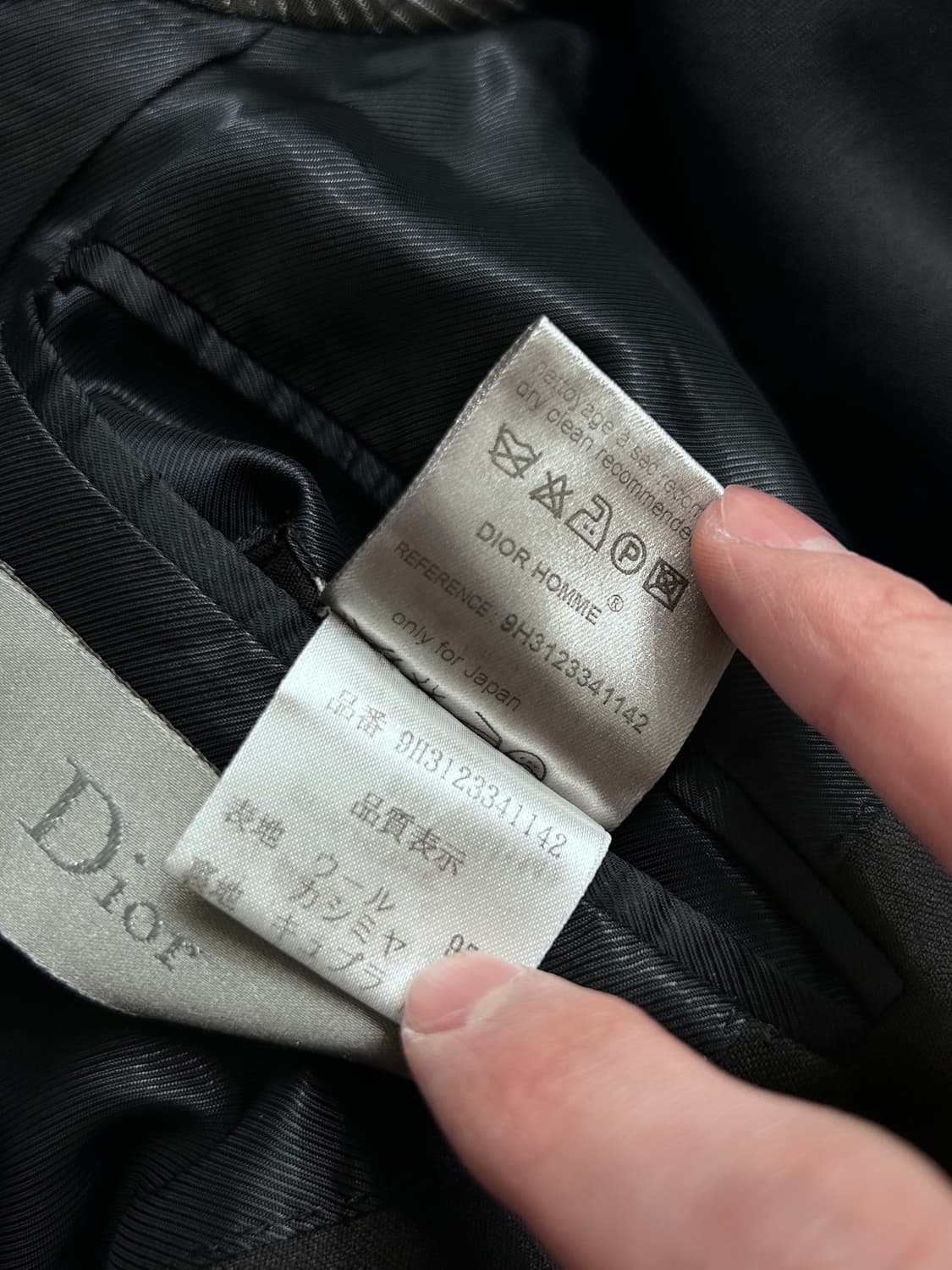 디올 옴므 09fw 비대칭 블레이저 상품이미지10